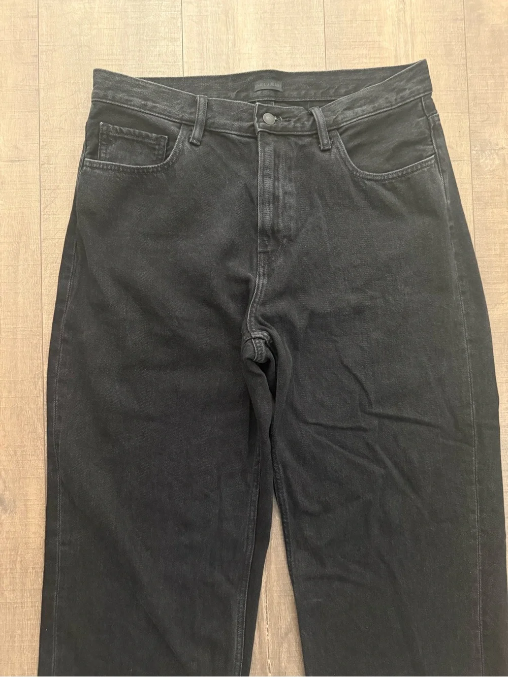 Uniqlo Black Baggy Jeans- Mens
